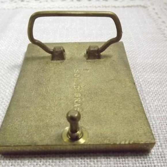 Vintage Avenge Cyanamid Agricultural Belt Buckle - Picture 3 of 8